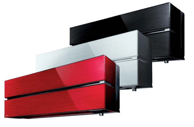 Mitsubishi Electric Black Diamond LN Series High Wall Mounted Heat 