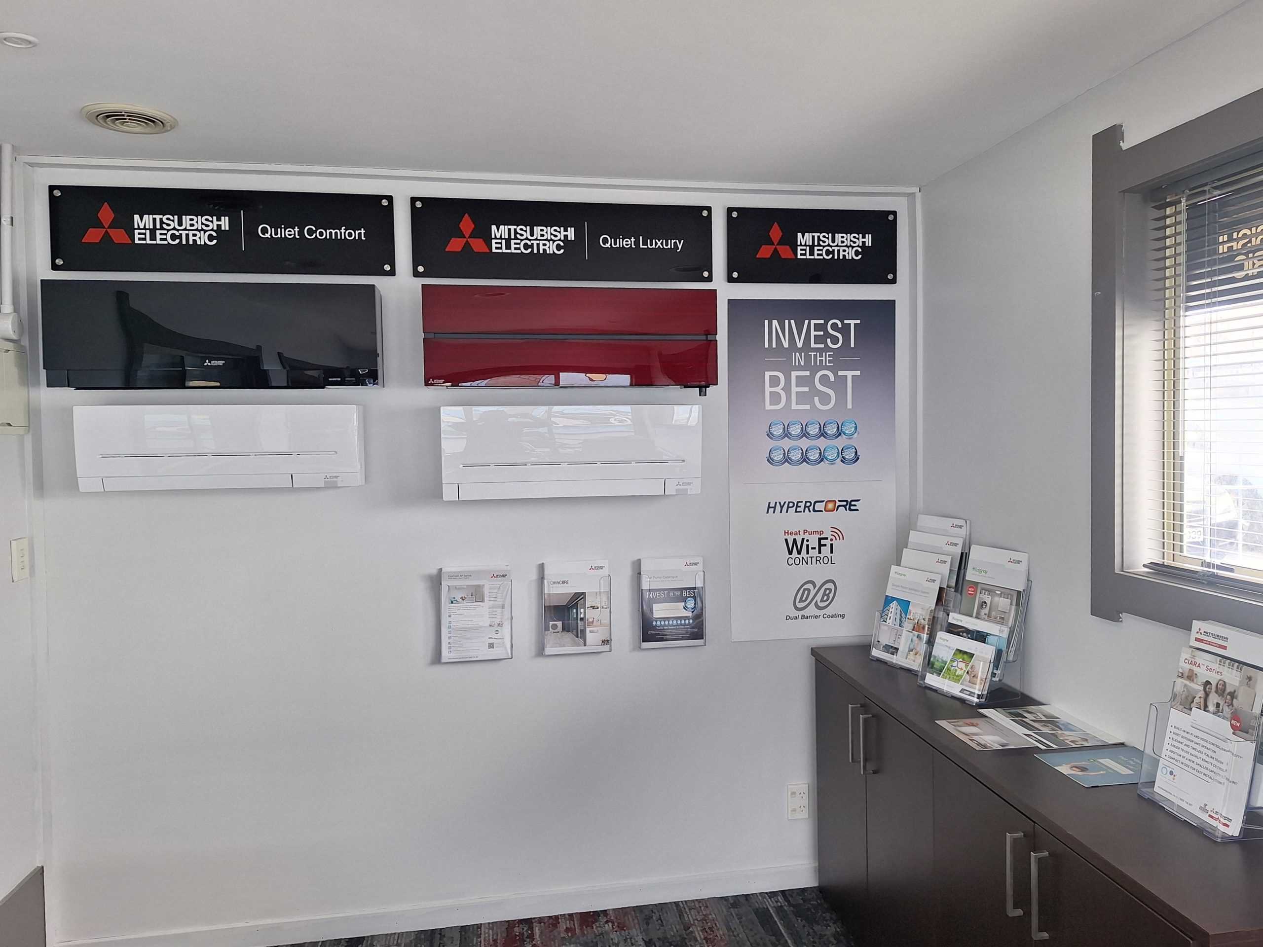 New Showroom at RT Heat Pumps & Electrical